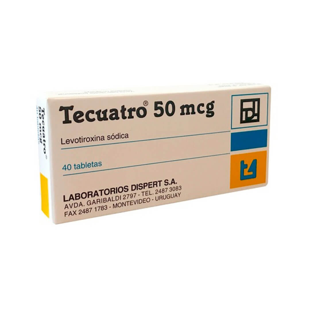 Tecuatro 50 Mcg x 40 Comp.