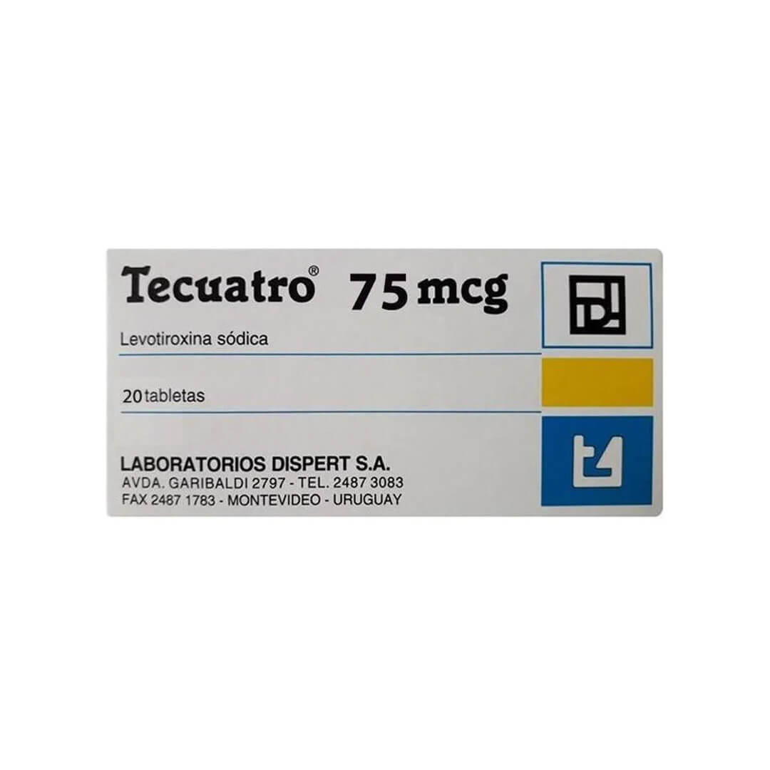 Tecuatro 75 Mcg x 20 Comp.