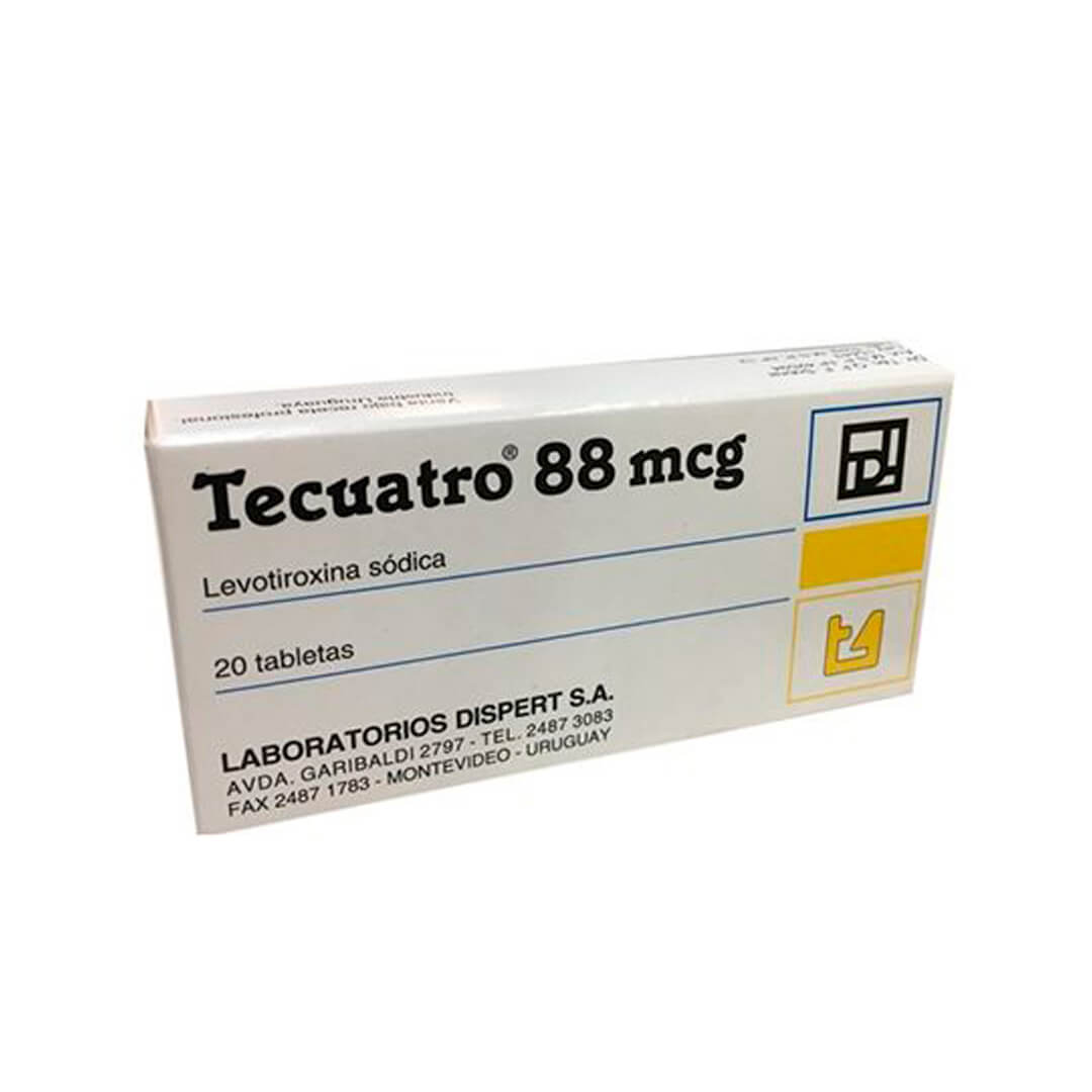 Tecuatro 88 Mcg x 20 Comp.