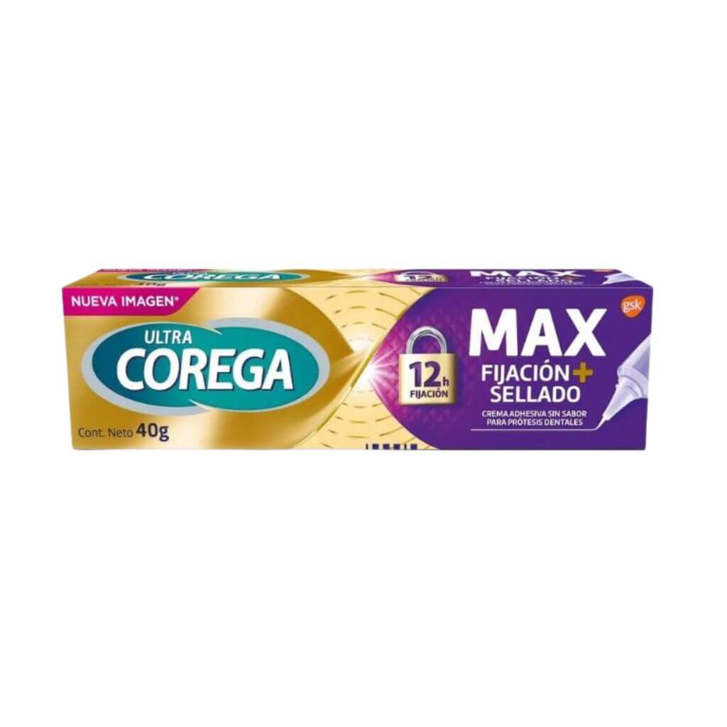 Ultra Corega Adhesivos Dental Max Crema 40 Gr