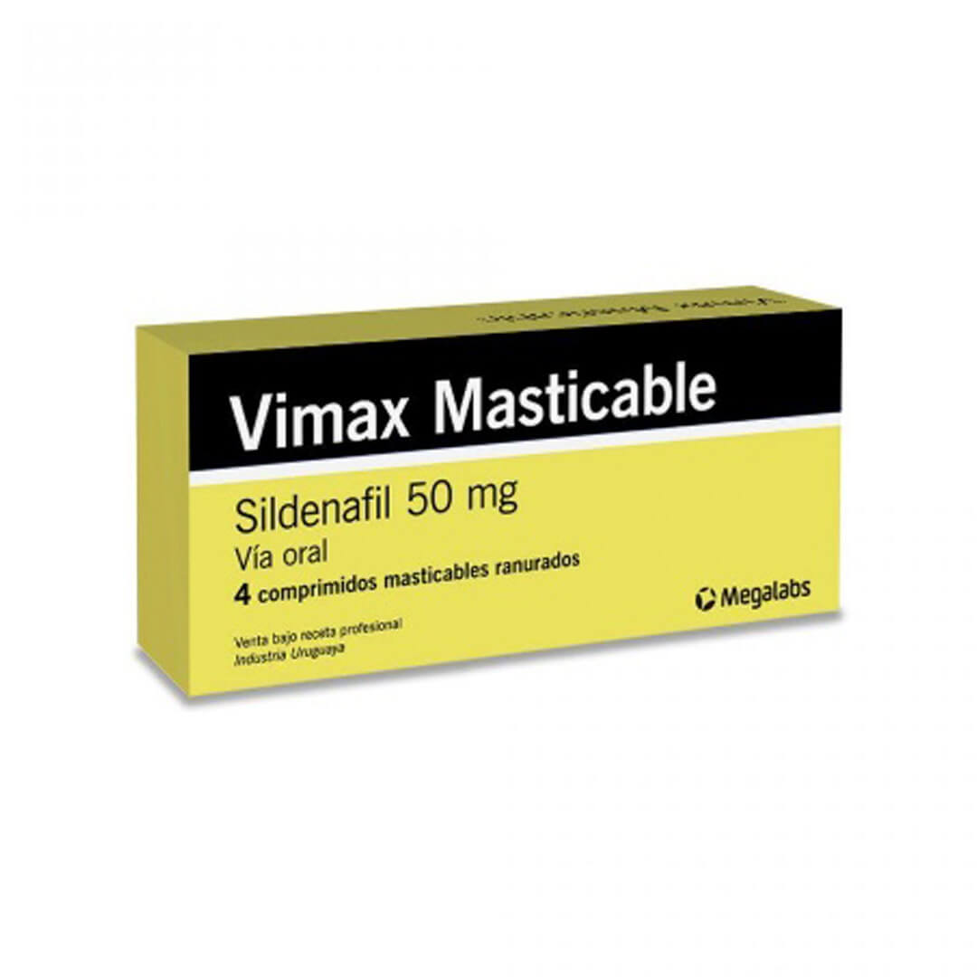 Vimax Masticable 50 Mg x 4 Comp.