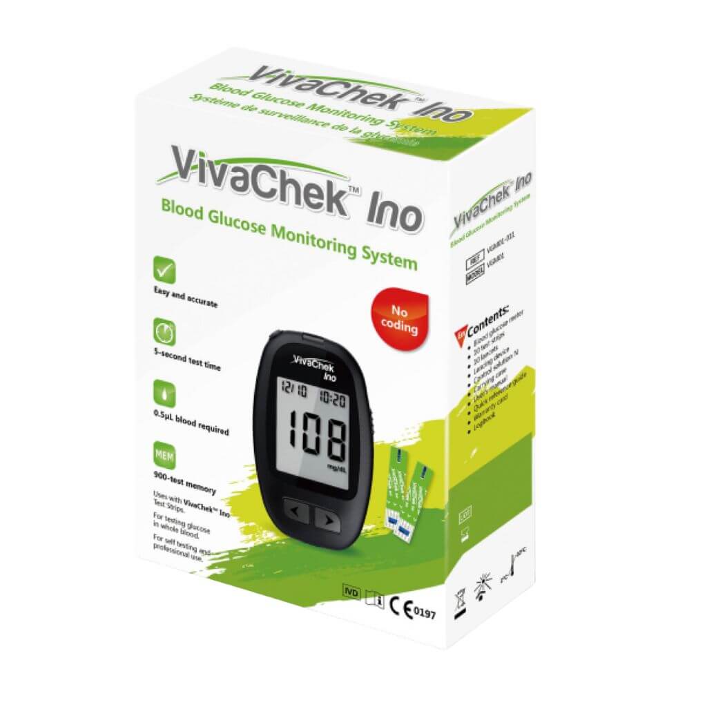 Viva ChekIno Kit Glucómetro